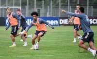 Fussball Training Deutsche Nationalmannschaft in Stuttgart