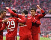 Fussball 1. Bundesliga Saison 18/19: FC Bayern Muenchen - Hannover 96
