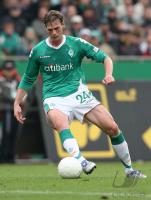 Fussball 1. Bundesliga: Werder, BOROWSKI Einzelaktion