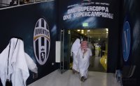 Fussball Supercoppa Italia Finale 2014 in Doha : Juventus Turin - SSC Neapel