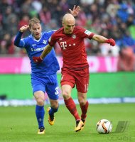 Fussball 1. Bundesliga Saison 15/16: FC Bayern Muenchen - SV Darmstadt 98