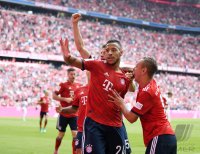 Fussball 1. Bundesliga Saison 18/19: FC Bayern Muenchen - Bayer 04 Leverkusen