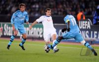 FUSSBALL  International CHL 09/10   FC Zuerich - Olympique Marseille