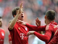 Fussball 1. Bundesliga, Saison 2011/2012:  FC Bayern Muenchen - TSG 1899 Hoffenheim