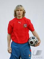 Fussball Foto-Shooting Pavel Nedved