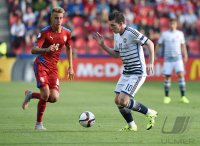 Fussball U 21 Europameisterschaft 2015: Tschechien  - Daenemark