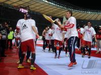 Fussball: DFB Pokal Finale: JUBEL Thomas Mueller (FCB)