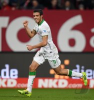 Fussball 1. Bundesliga 13/14: JUBEL Franco di Santo (SV Werder Bremen)