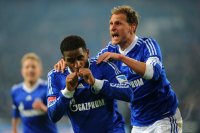 Fussball, 1. Bundesliga12/13: FC Schalke 04 - Hannover 96