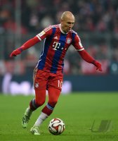 Fussball 1. Bundesliga Saison 14/15: FC Bayern Muenchen - FC Schalke 04