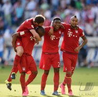 Fussball 1. Bundesliga Saison 15/16: TSG 1899 Hoffenheim - FC Bayern Muenchen