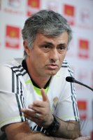 FUSSBALL International  COPA DEL REY  10/11:  Trainer Jose Mourinho (Real Madrid)