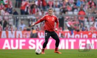 Fussball  1. Bundesliga  13/14: Bastian Schweinsteiger (FC Bayern Muenchen)