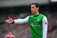 FUSSBALL, 1. BUNDESLIGA, 28. Spieltag: Bremen - Nuernberg, OEZIL