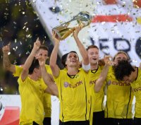 Fussball 1. Bundesliga / Supercup 13/14: Borussia Dortmund - FC Bayern Muenchen