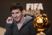 Fussball International  FIFA Ballon d Or 2012:  Lionel Messi (Barca)
