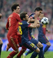 FUSSBALL INTERNATIONAL CHL HALBFINALE 12/13: FC Bayern Muenchen - FC Barcelona