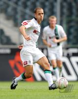 FUSSBALL 1. BUNDESLIGA, Moenchengladbach: PAAUWE Einzelaktion