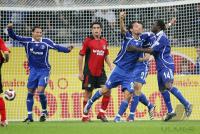 Fussball 1. Bundesliga: Schalke - Leverkusen