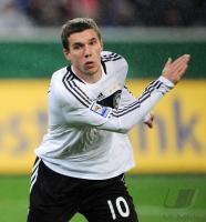 Fussball WM-Qualifikation: Deutschland, PODOLSKI