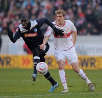 Fussball 1. Bundesliga  Saison 2010/2011:  VfB Stuttgart - TSG 1899 Hoffenheim