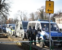 Gegendemo zum Landesparteitag der AfD in der Statthalle Hechingen (Zollernalbkreis)
