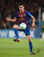 FUSSBALL INTERNATIONAL  CHL HALBFINALE 11/12:  Sergio Busquets (Barca)
