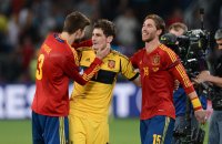 Fussball International Europameisterschaft 2012, Halbfinale: Portugal - Spanien