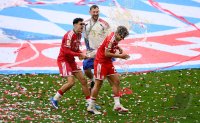 Fussball 1. Bundesliga 25/26: FC Bayern Muenchen 35. Deutschen Meisterschaft
