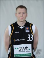 Basketball 1.  Bundesliga 2011/2012: Neuzugang Povilas Cukinas  (Walter Tigers Tuebingen)