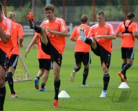 Fussball 1. Bundesliga :  Training beim FC Bayern Muenchen