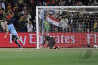 FUSSBALL WM 2010, VIERTELFINALE: Uruguay - Ghana