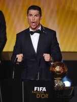 Fussball International  FIFA Ballon d Or 2014: Cristiano Ronaldo (Real Madrid / Portugal)