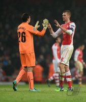 Fussball CHL  Saison 2014/2015: Arsenal London - Borussia Dortmund