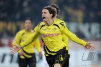 Fussball 1. Bundesliga  Saison 2010/2011:  Borussia Dortmund - Borussia Moenchengladbach
