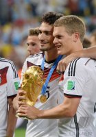 FUSSBALL WM 2014, FINALE: JUBEL Matthias Ginter (Deutschland)