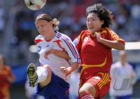 Fussball Frauen FIFA U 20  WM  2008  China - Frankreich