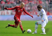 Fussball 1. Bundesliga, Saison 2011/2012: Arjen Robben (FC Bayern Muenchen)
