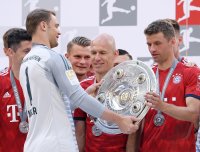 Fussball 1. Bundesliga Saison 17/18: Meister FC Bayern Muenchen