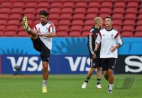 FUSSBALL WM 2014  Achtelfinale PK; Abschlusstraining Deutschland