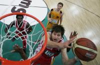 Basketball 1. Bundesliga Walter Tigers 86 -89  Giessen 46ers