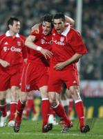 Fussball 1. Bundesliga: St. Pauli - Bayern, jubel FCB