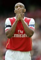 Fussball Barclays Premiership: Arsenal, HENRY