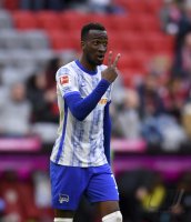 Fussball 1. Bundesliga Saison 21/22: FC Bayern Muenchen -  Hertha BSC Berlin