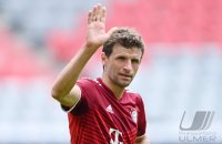 Fussball 1. Bundesliga Saison 21/22: Teampraesentation FC Bayern Muenchen