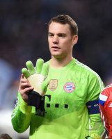 Fussball CHL  Saison 2014/2015: Torwart Manuel Neuer (FC Bayern Muenchen)