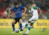 Fussball Ligapokal: Bremen - Hamburg