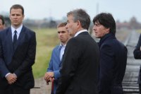 Fussball: DFB Delegation besucht KZ in Auschwitz, 01.06.2012