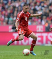Fussball 1. Bundesliga  Saison  2012/2013:  Franck Ribery (FC Bayern Muenchen)