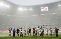 Fussball 1. Bundesliga: Bayern Muenchen - Hamburger SV, Jubel.